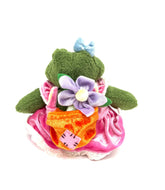 Gund Stuffed Animal Frog Complete With Dress and Flower Easter or Anytime Present - TheRealThreads